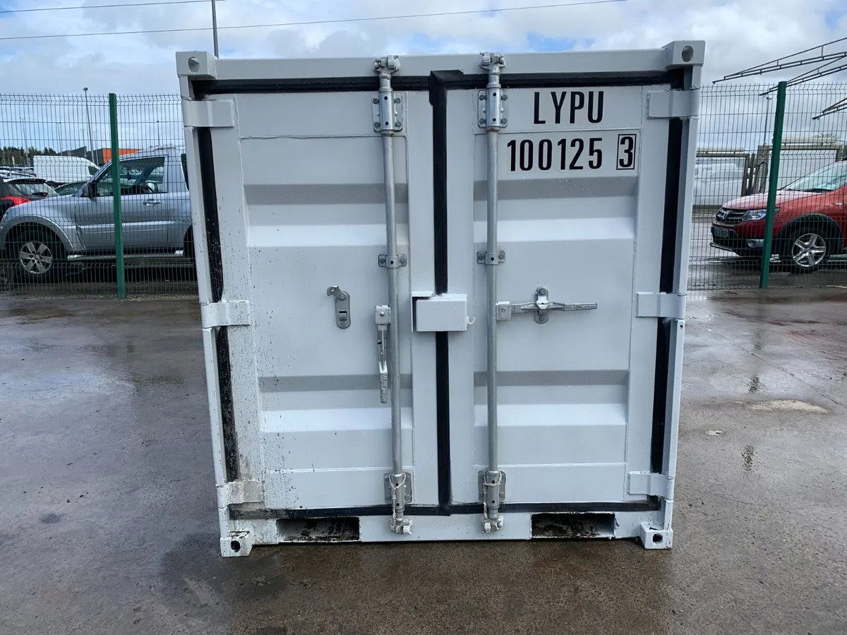 BID ONLINE NOW - UNRESERVED 6FT STORAGE CONTAINER - Image 1