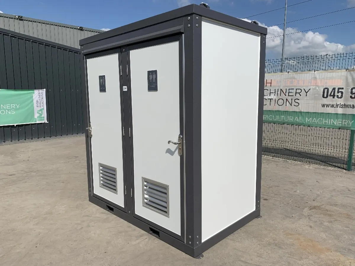 BID ONLINE NOW - UNRESERVED DOUBLE TOILET UNIT - Image 2