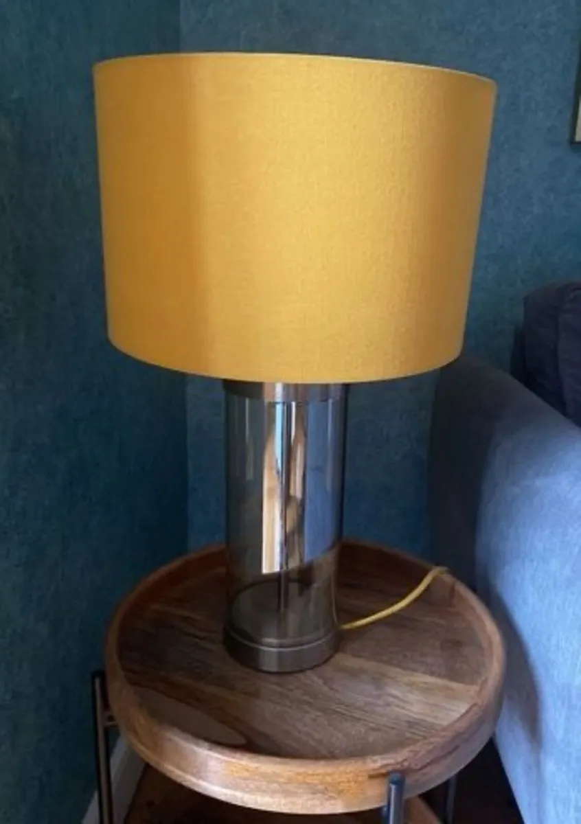 Lamp - Satin Nickel/Ochre- Woodies - Image 2