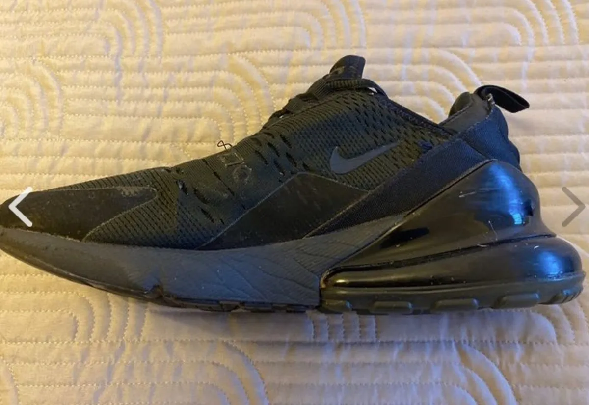 Nike 270 Black trainers Size 6.5 - Image 4