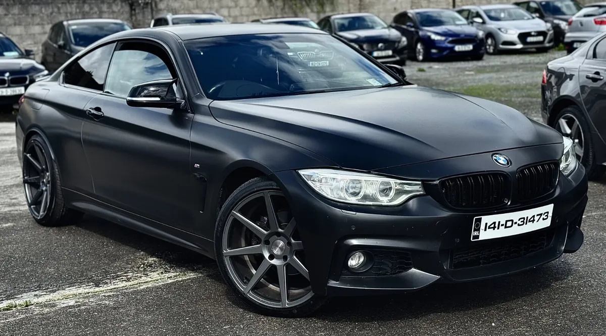 ⚫️BMW 4-Series 2014 MATTE BLACK⚫️ - Image 1