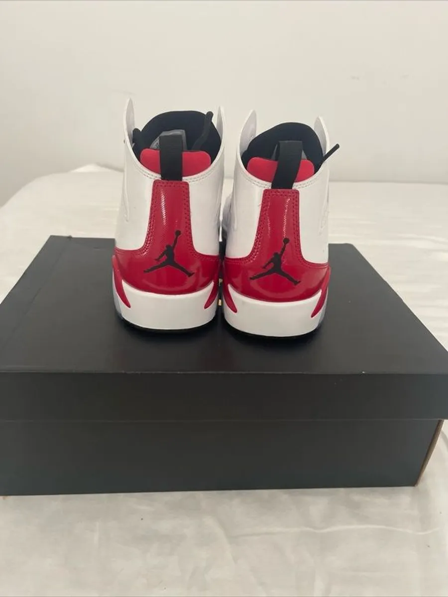 Nike Jordan flight club 91 White/Black/Red UK 10 - Image 3
