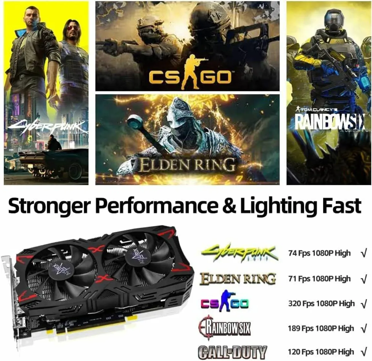 Radeon RX 5500xt 8gb GDDR6 Graphic Card - Image 4