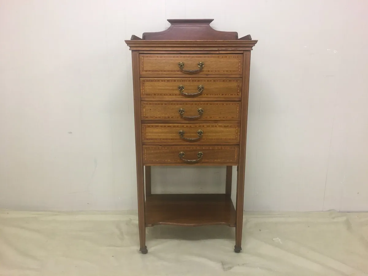 Edwardian Music Cabinet - Image 1