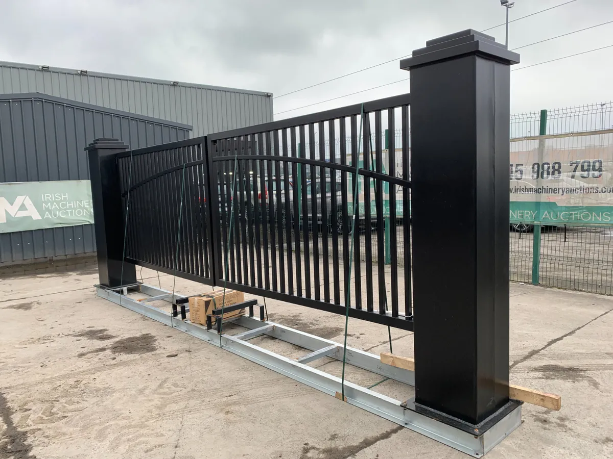 BID ONLINE NOW - 20FT ELECTRIC ENTRANCE GATES - Image 2
