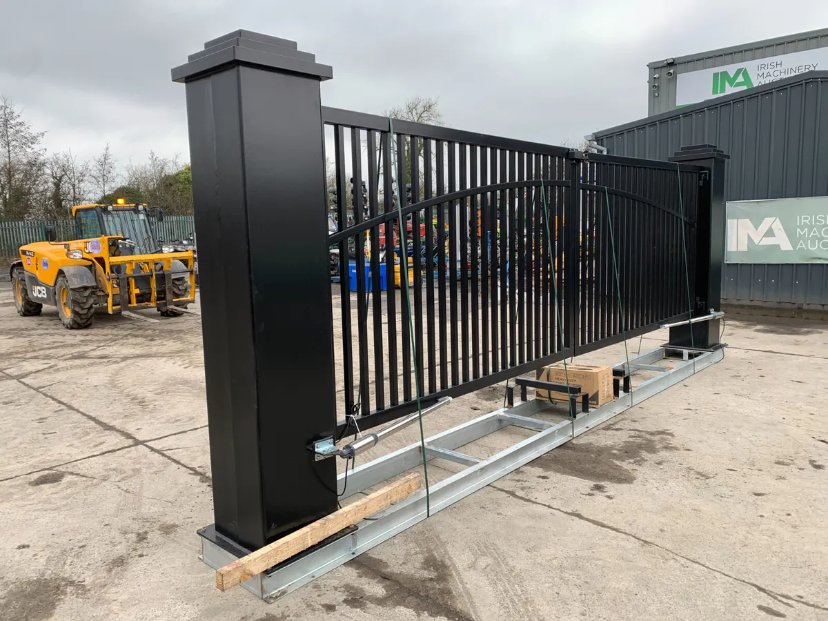 BID ONLINE NOW - 20FT ELECTRIC ENTRANCE GATES - Image 3