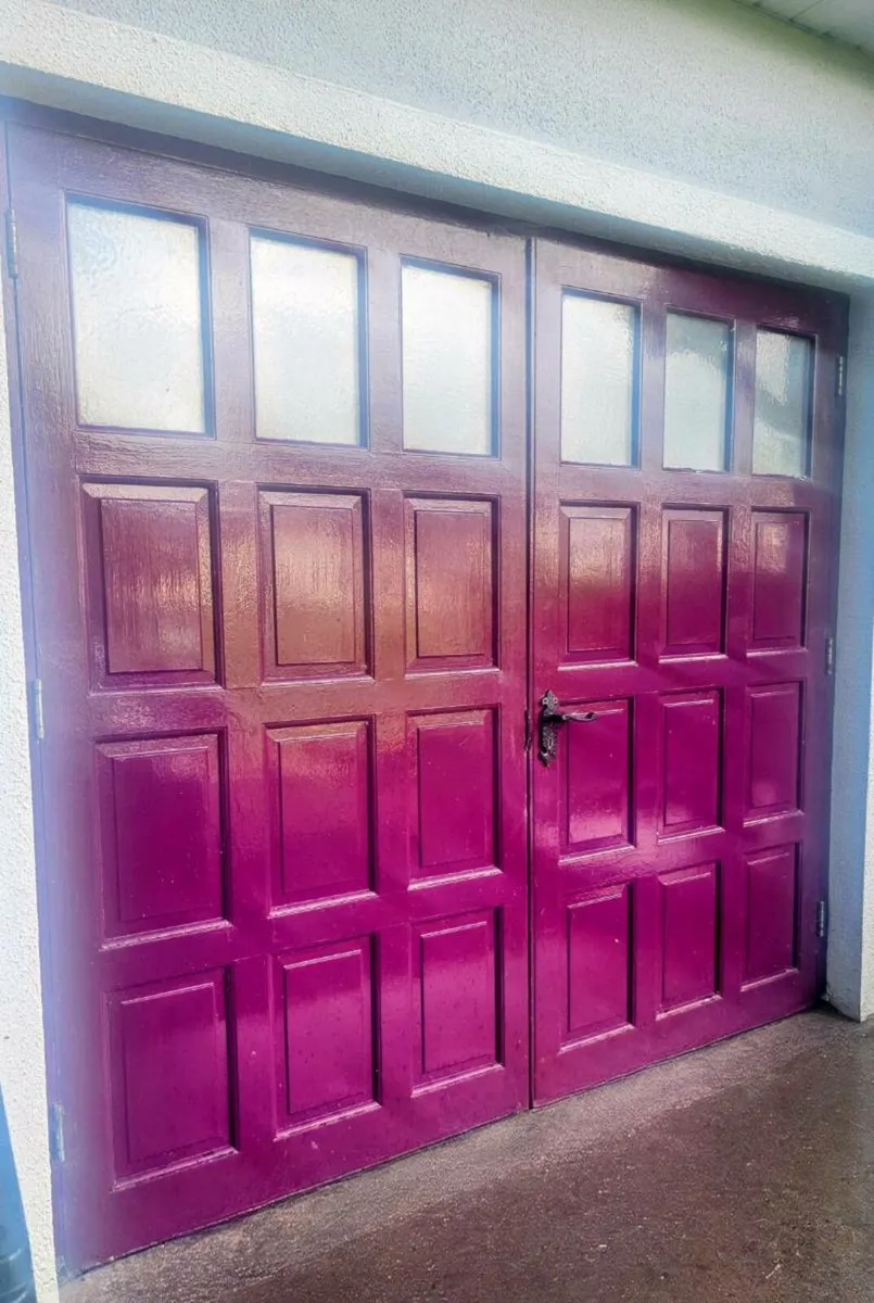 Solid Wood Garage Doors - Image 2
