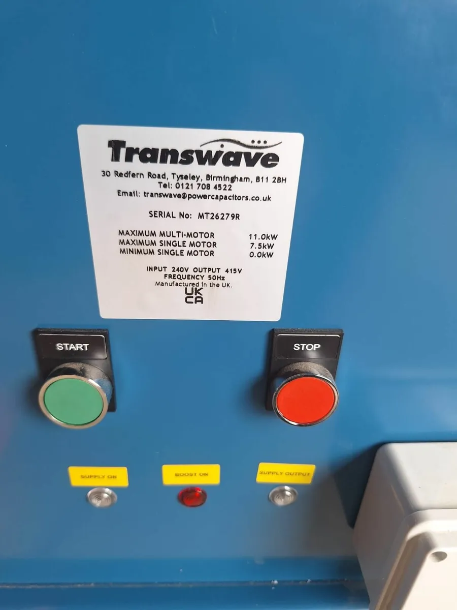 Transwave three phase convertor 15.0 hp - Image 2