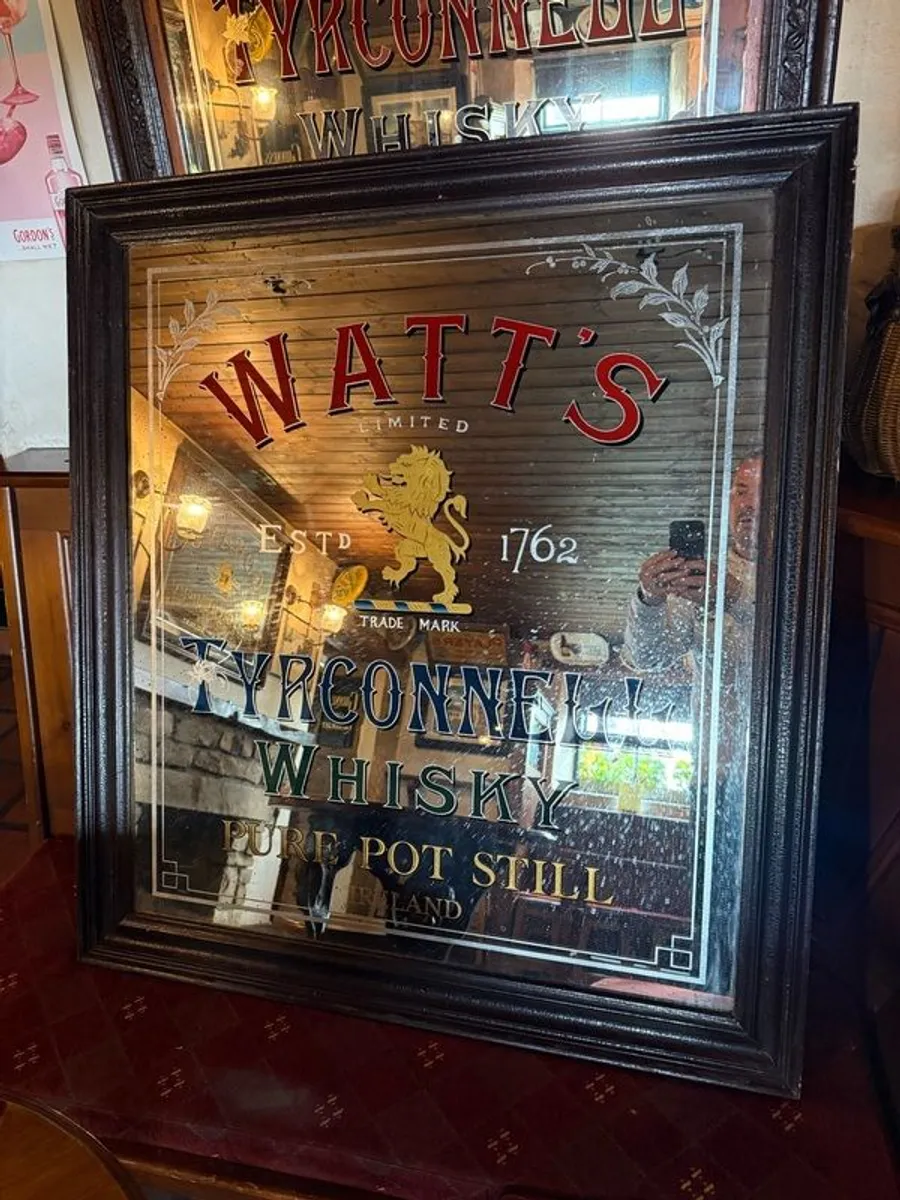 Pub Mirror - Very large Original Piece - Image 1