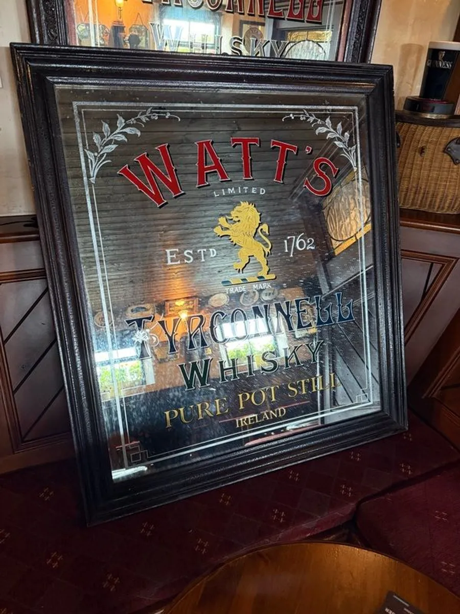 Pub Mirror - Very large Original Piece - Image 2