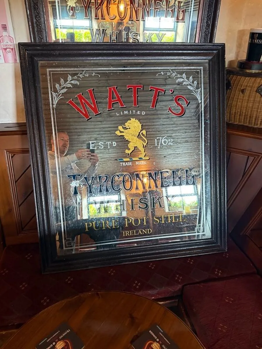 Pub Mirror - Very large Original Piece - Image 3