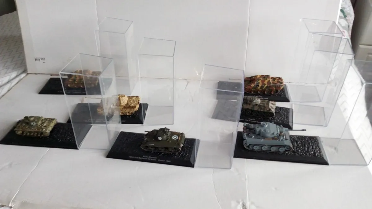 World War Two diecast military models job lot - Image 1