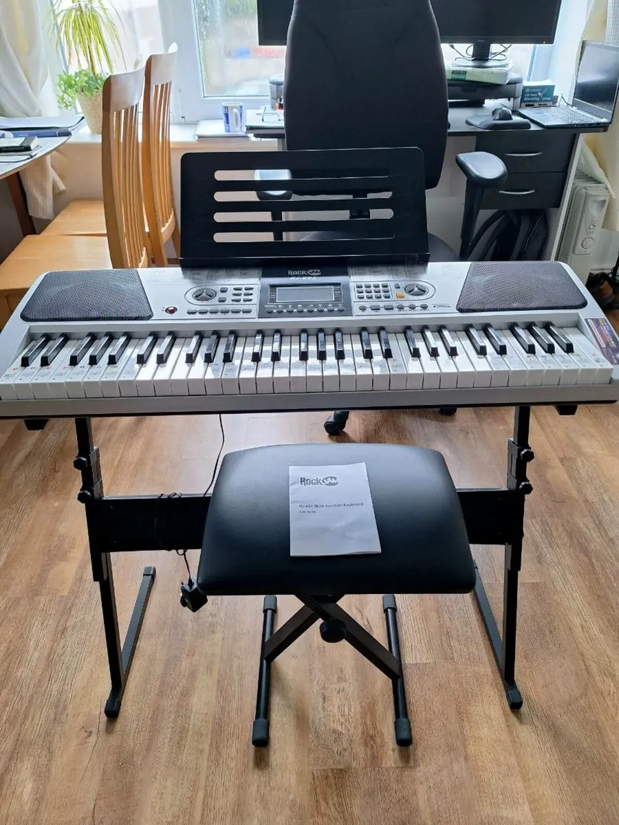 RockJam RJ-661 keyboard - 61 key - Image 1