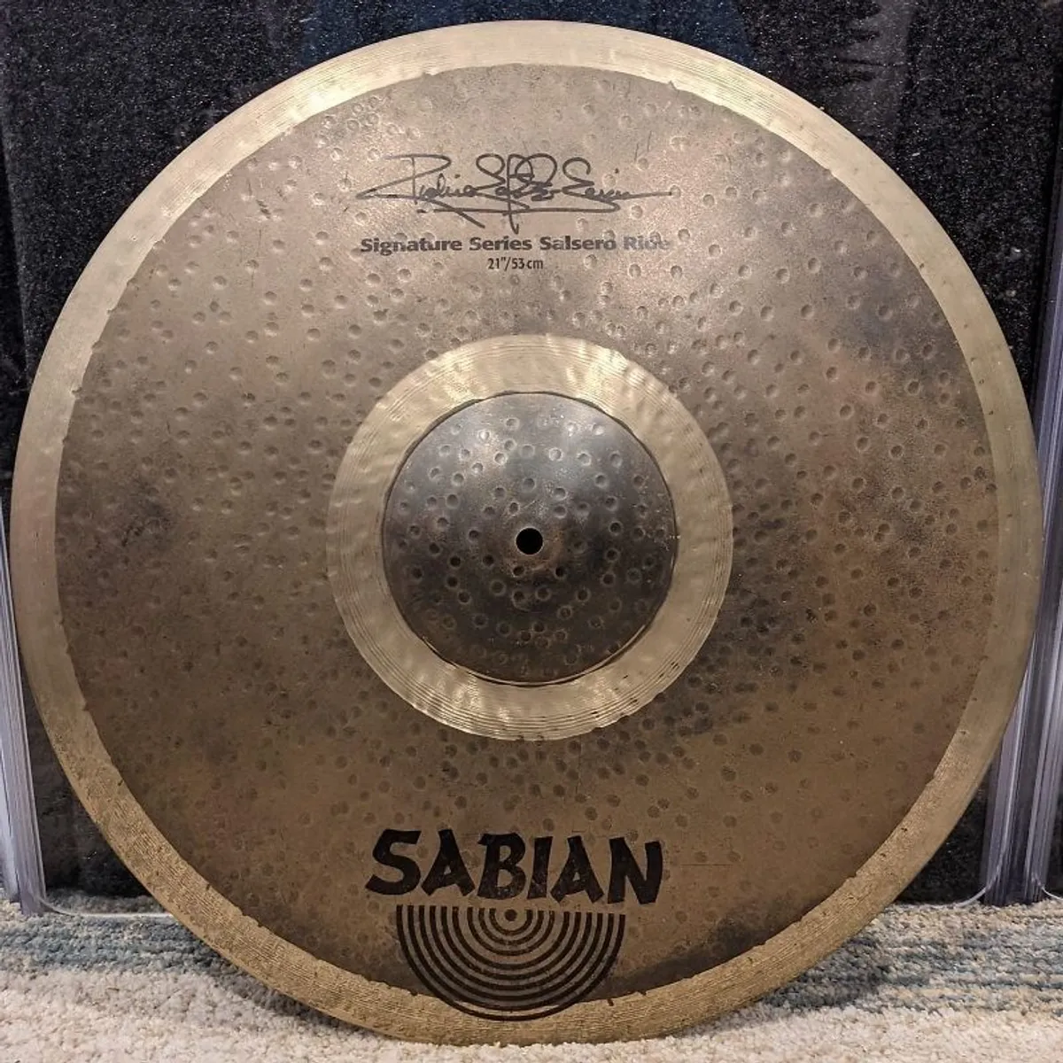 Sabian 21" Signature Richie Garcia Salsero Ride Cymbal - Image 1