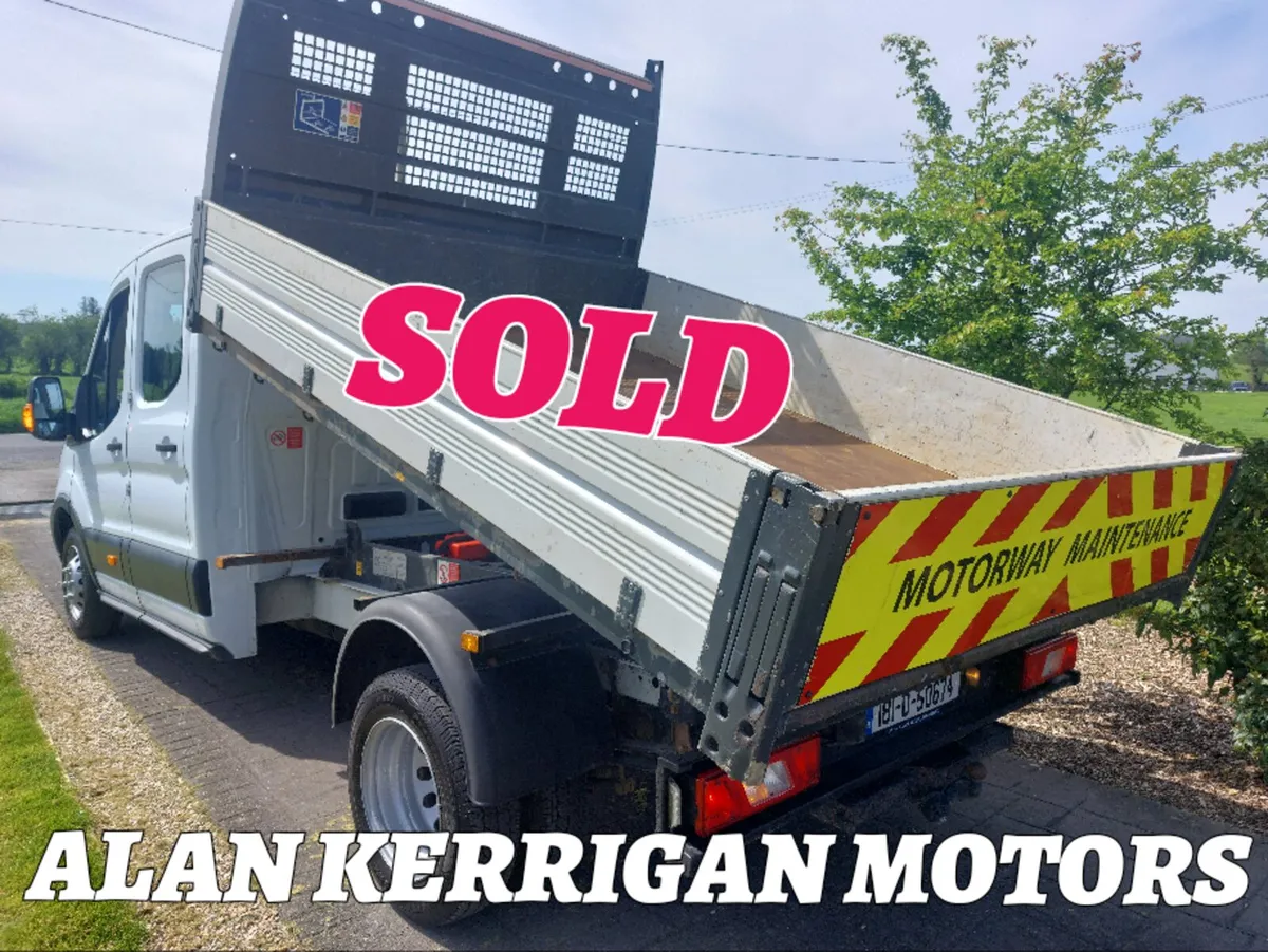 FORD TRANSIT 2018' 7 SEATER - TIPPER - Image 1
