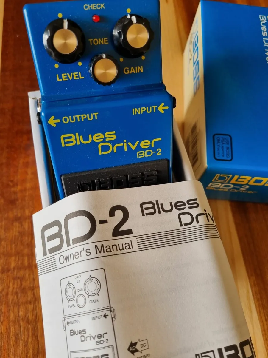 BOSS guitar pedal  NEVER USED
