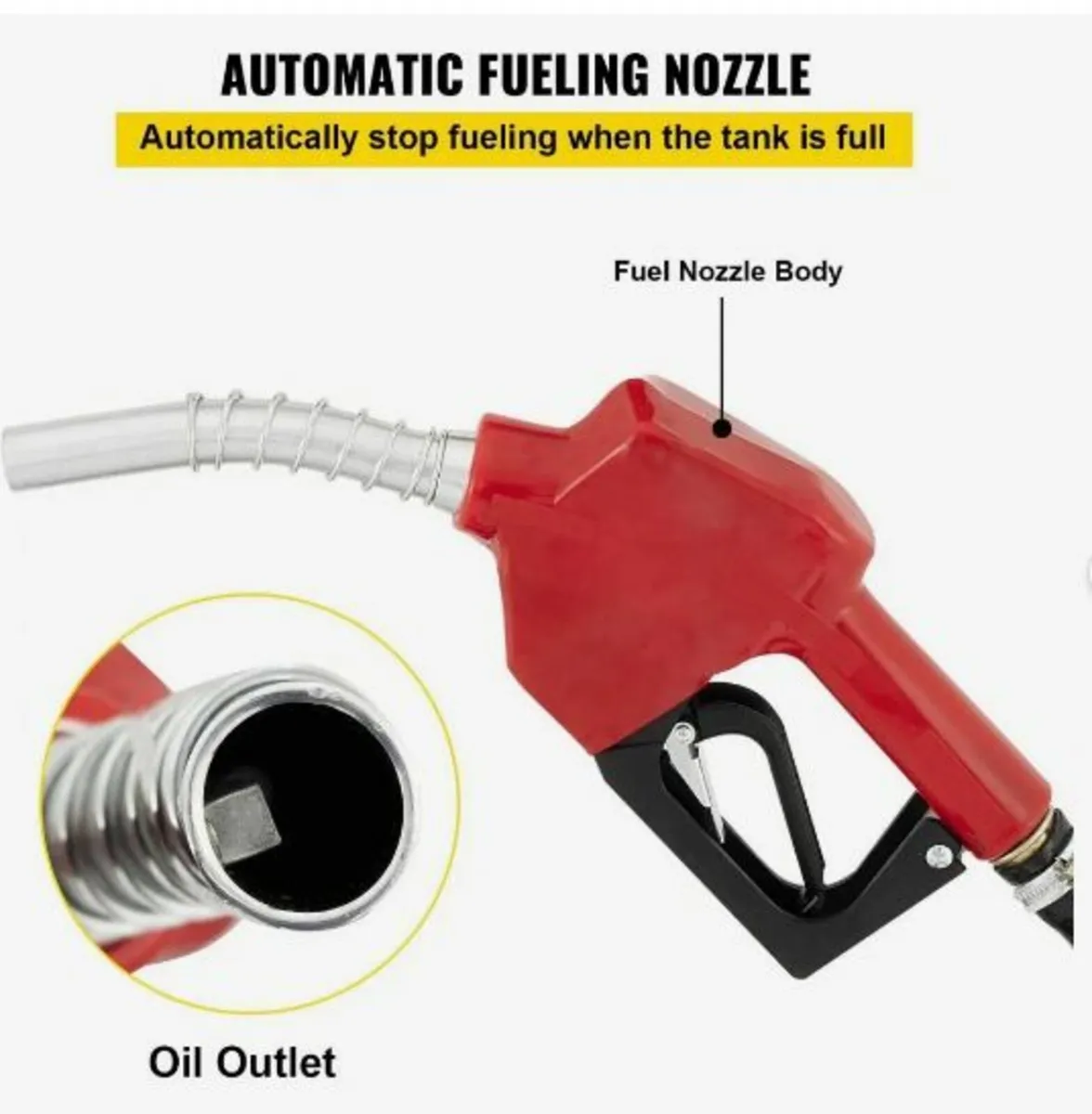 Diesel Pump, 155W Self-Priming Oil Pump - Image 2