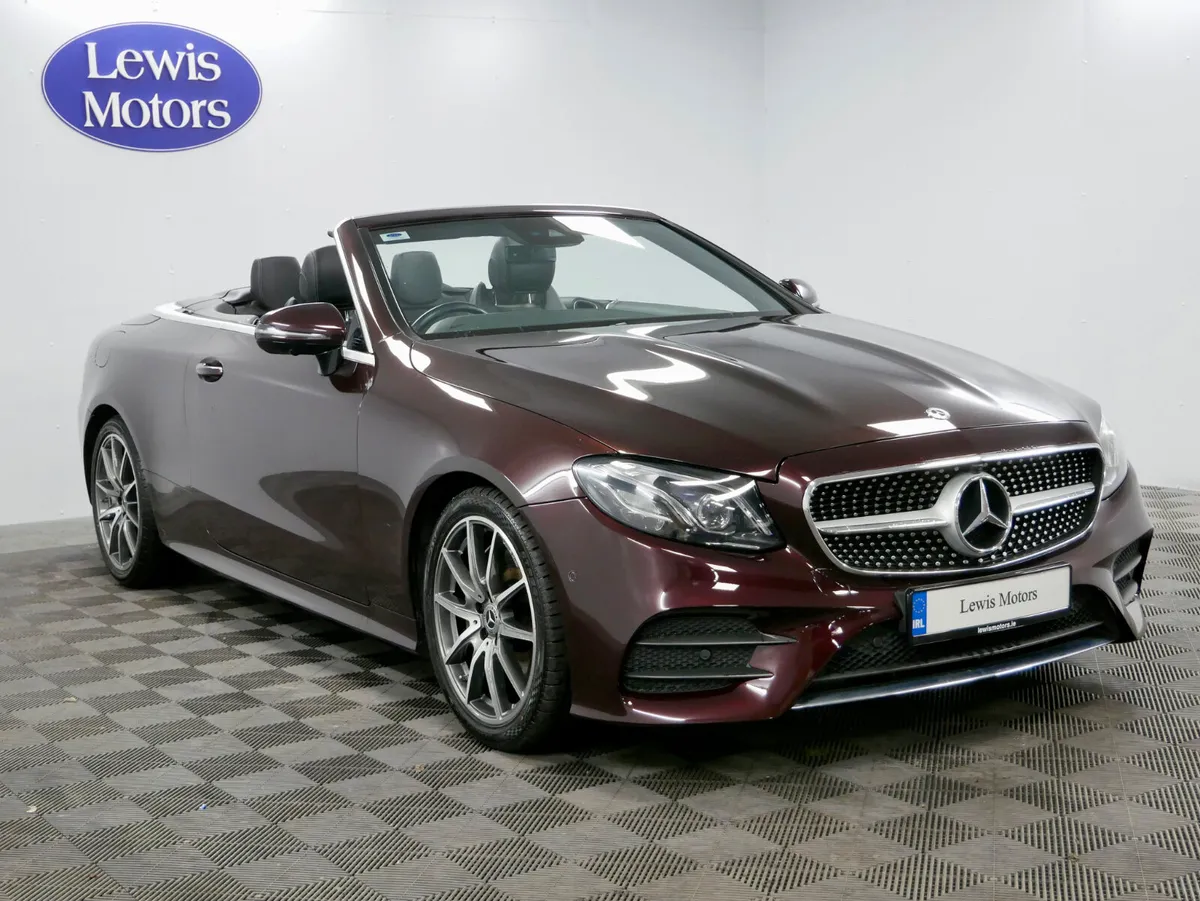 2019 Mercedes-Benz E220D AMG Convertible - Image 3
