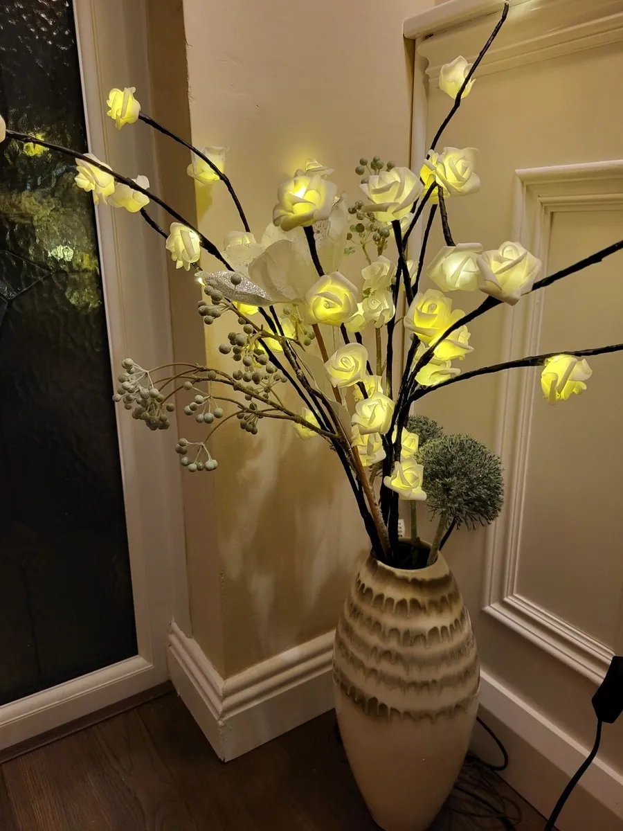 Decorative Vase with lighting - Image 1