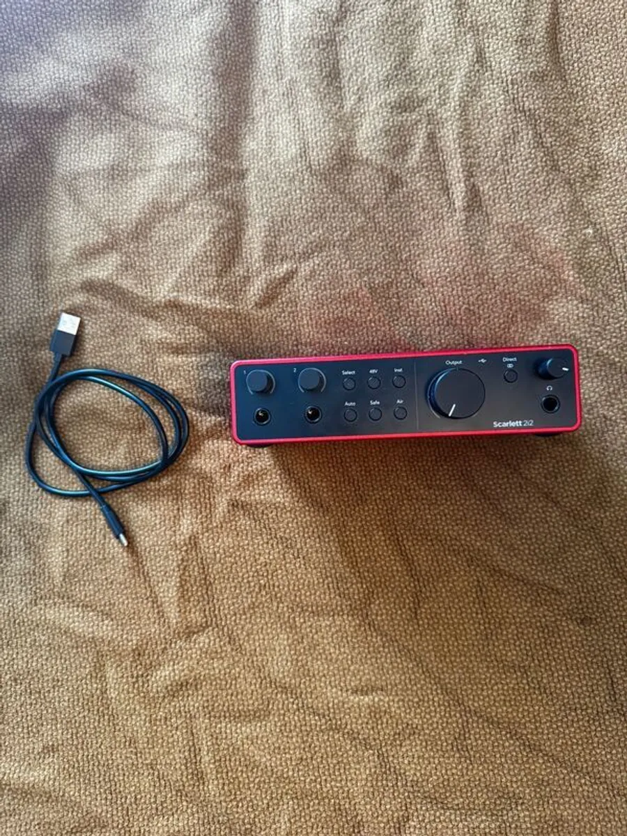 Focusrite Scarlett 2i2 Audio Interface - Image 2