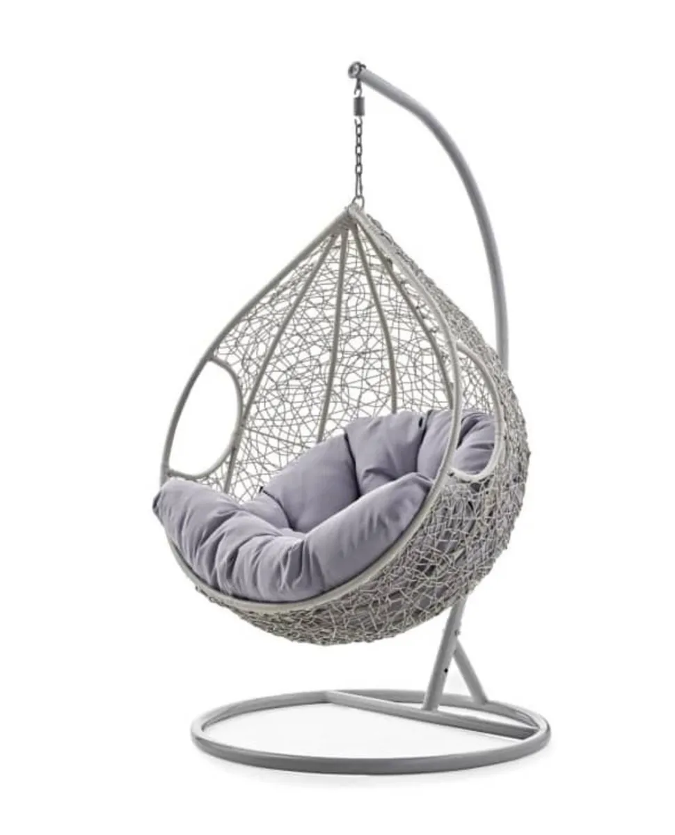 NEW RATAN HANGING SWING EGG CHAIR - DELIVERY - Image 4