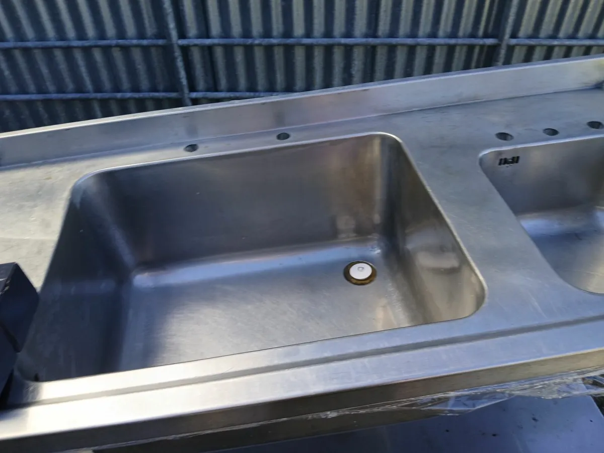 Stainless steel cabbinet sink unit complete - Image 4