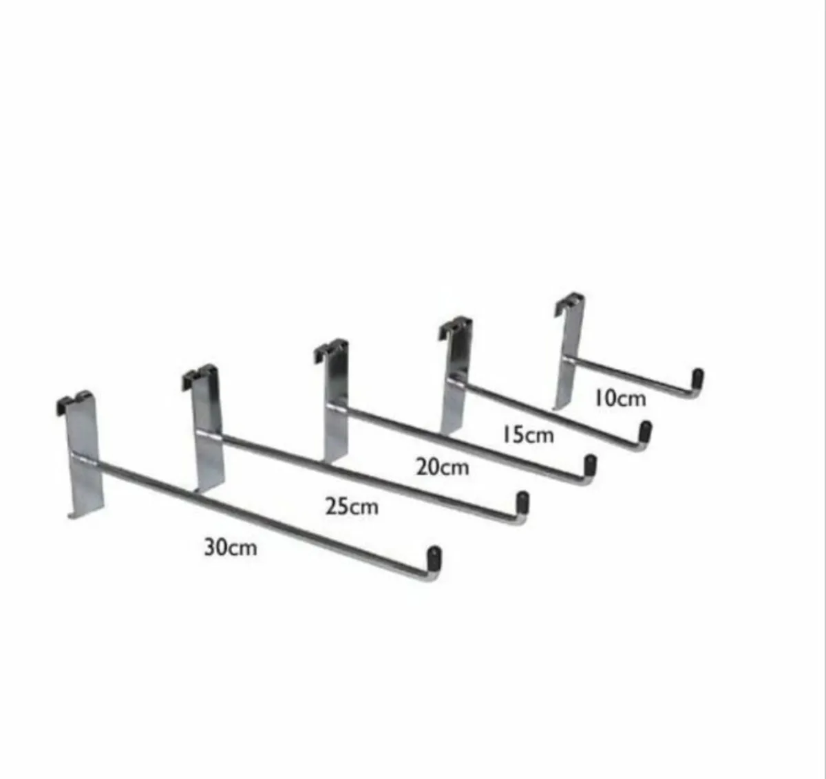 15cm straight gridwall hooks x500 - Image 2