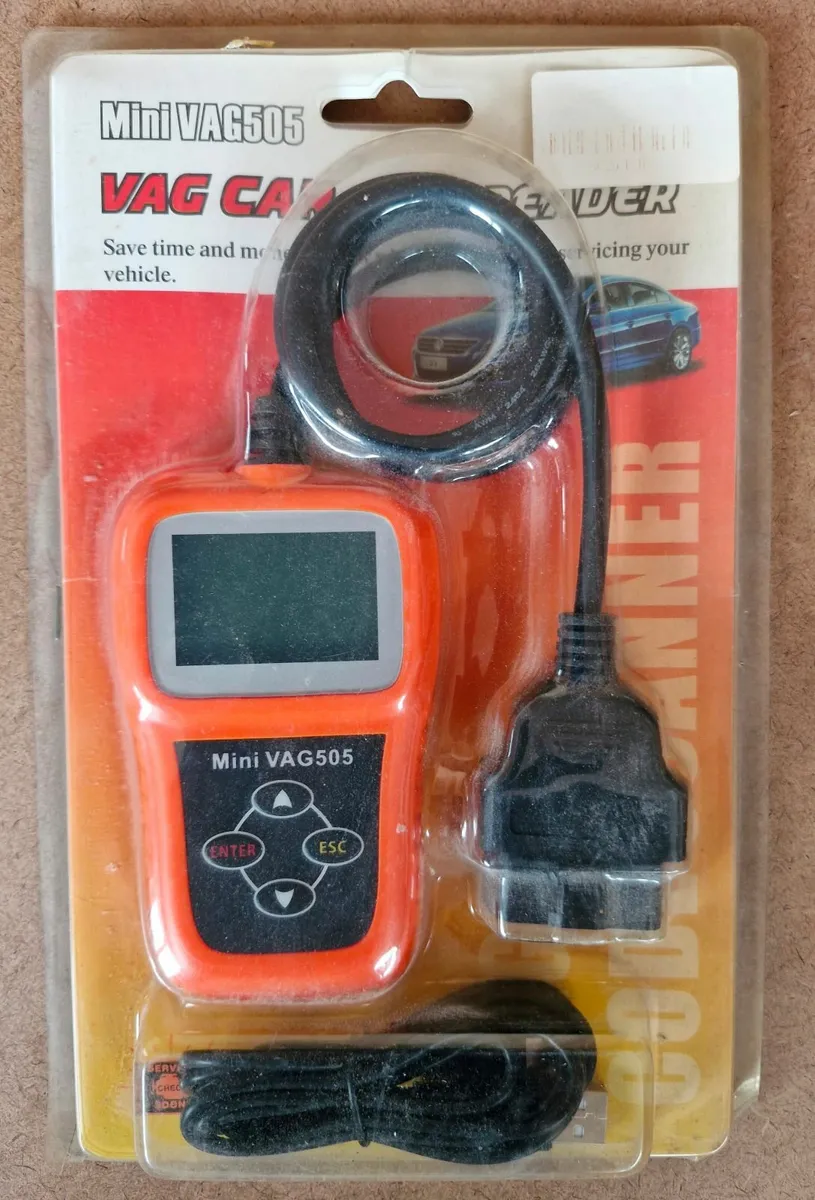 Mini Vag505 Car Code Reader for VW/Audi/Skoda/Seat - Image 1