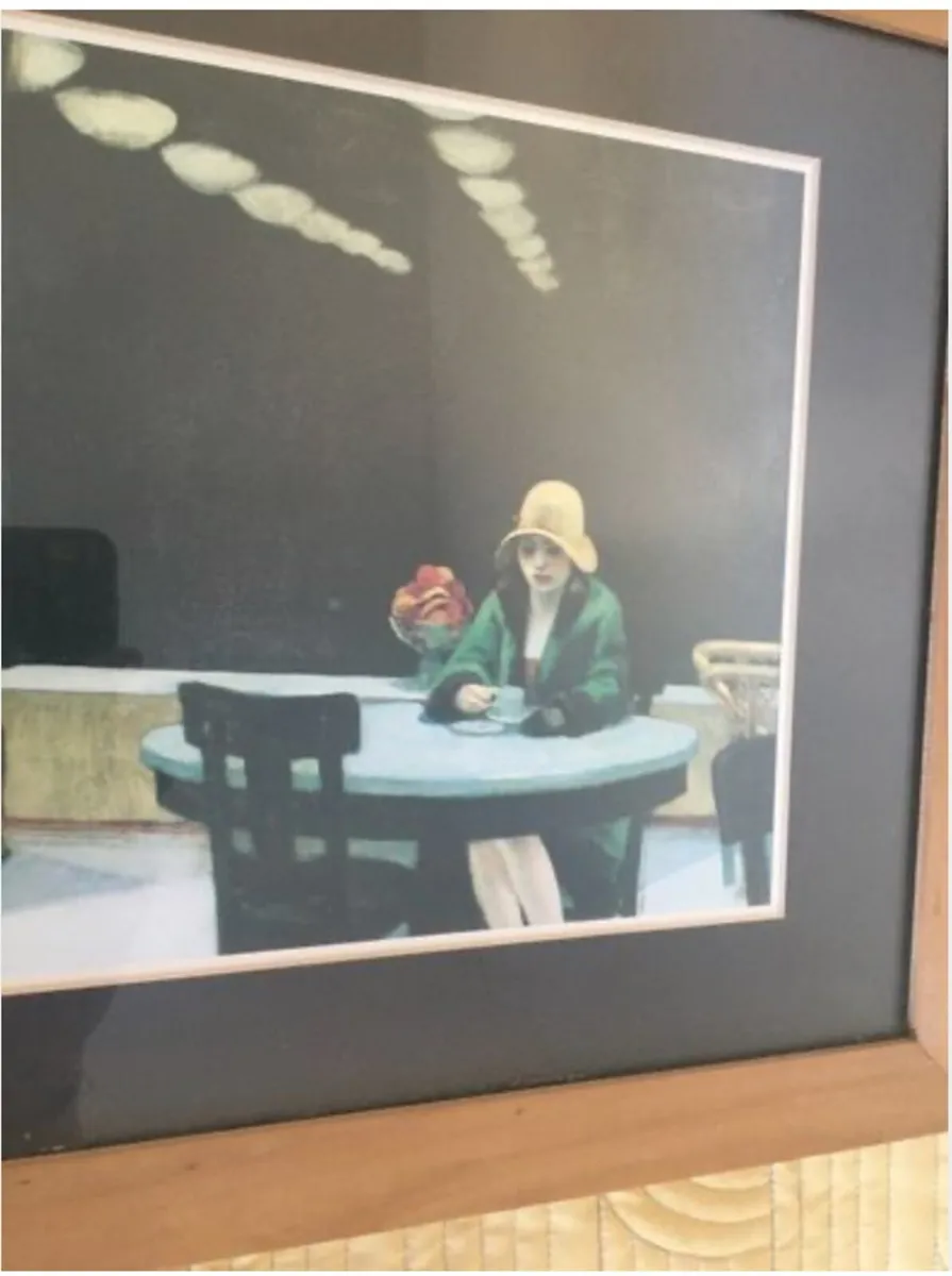 Print - Edward Hopper, Automat - Image 1