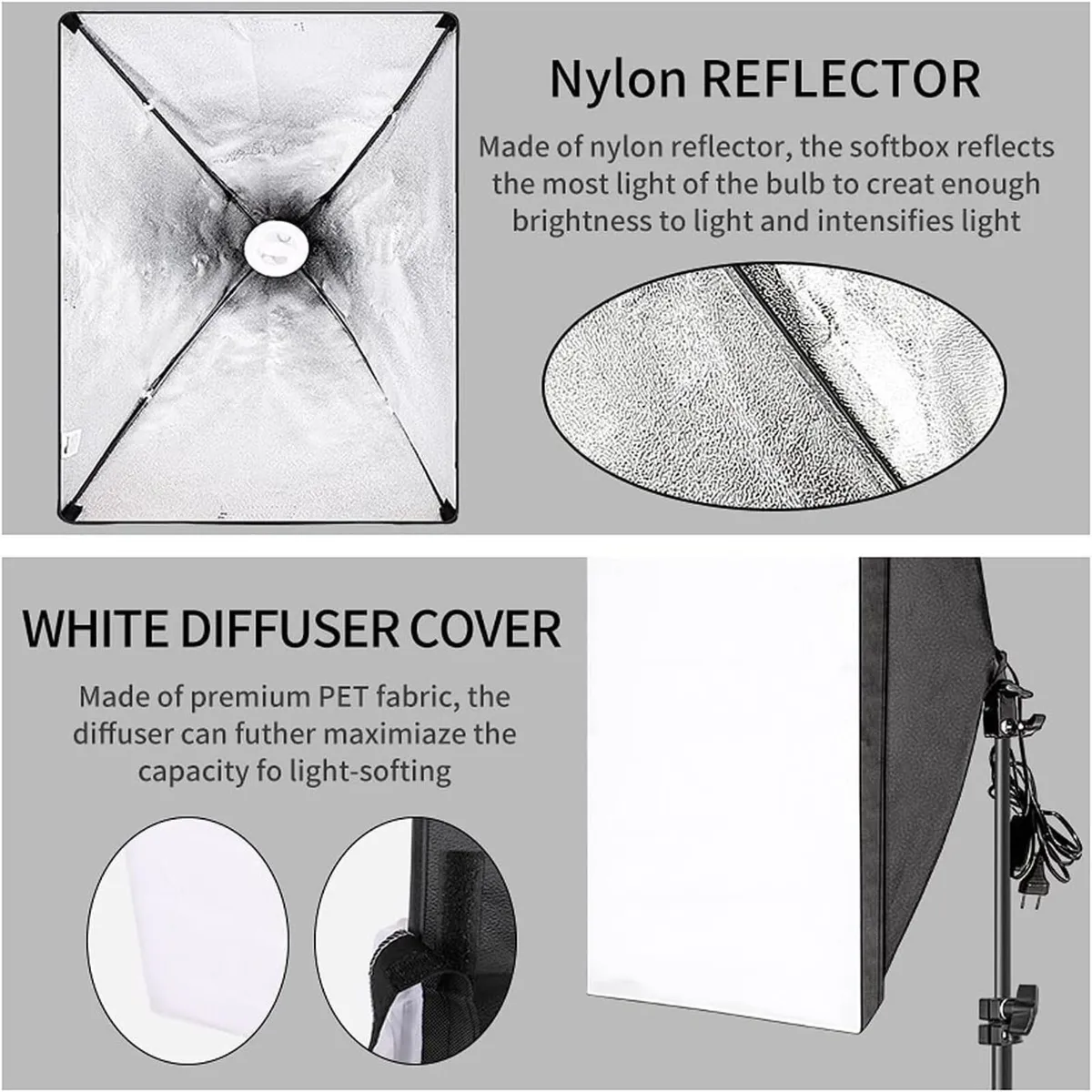 Photography Softbox Lighting Kit - Image 4