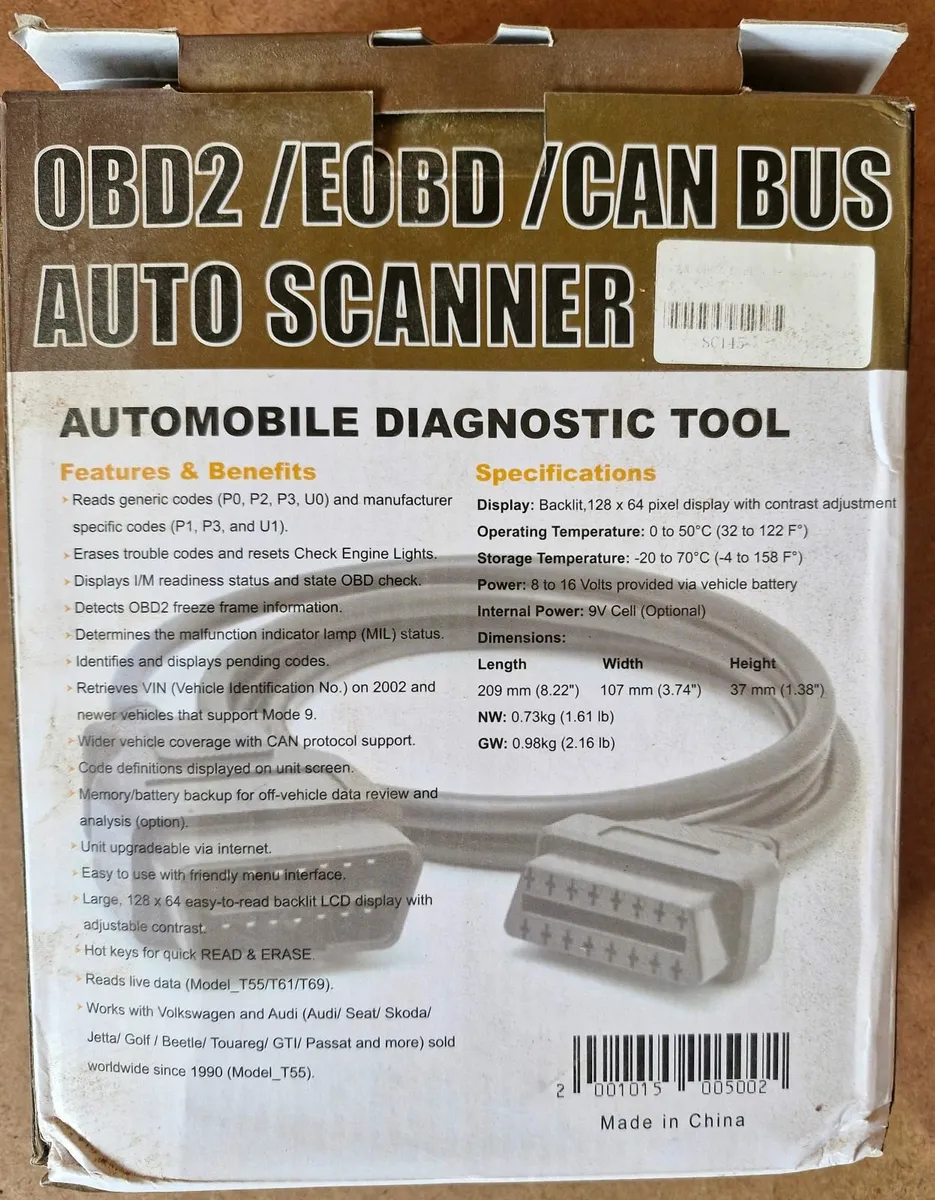 OBD2 Digital Auto Scanner Diagnostic Tool - Image 2