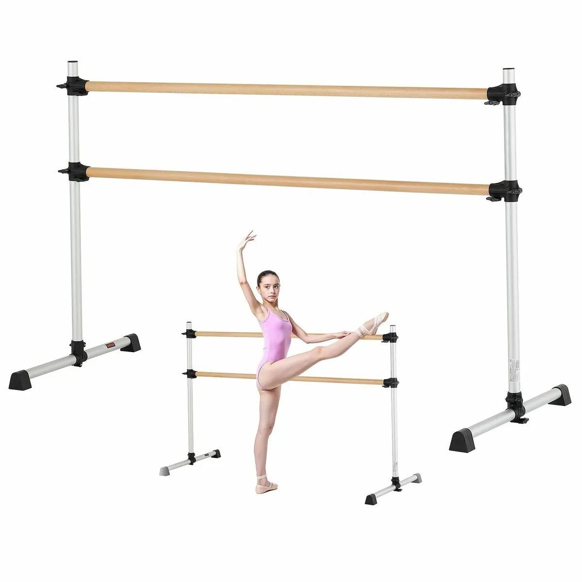 Portable Adjustable Ballet Dance Barre Freestandin - Image 1