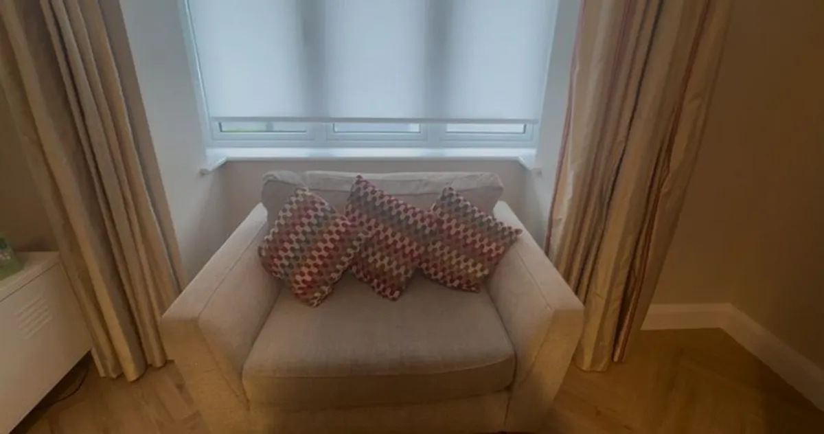 Dfs Sofa 3+2 + Foot Stool Need Gone By The Weekend Make An Offer - Image 2