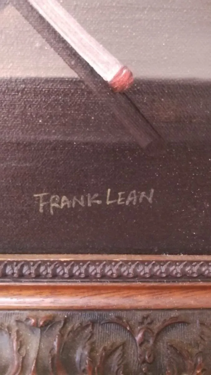 Oil painting by Frank Lean - Image 2