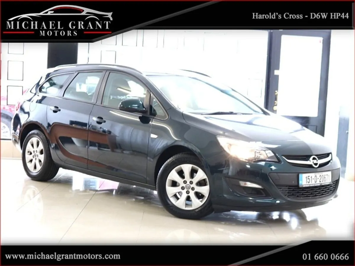 Opel Astra Estate 1.4 Petrol 100PS SC Only 75km / - Image 1