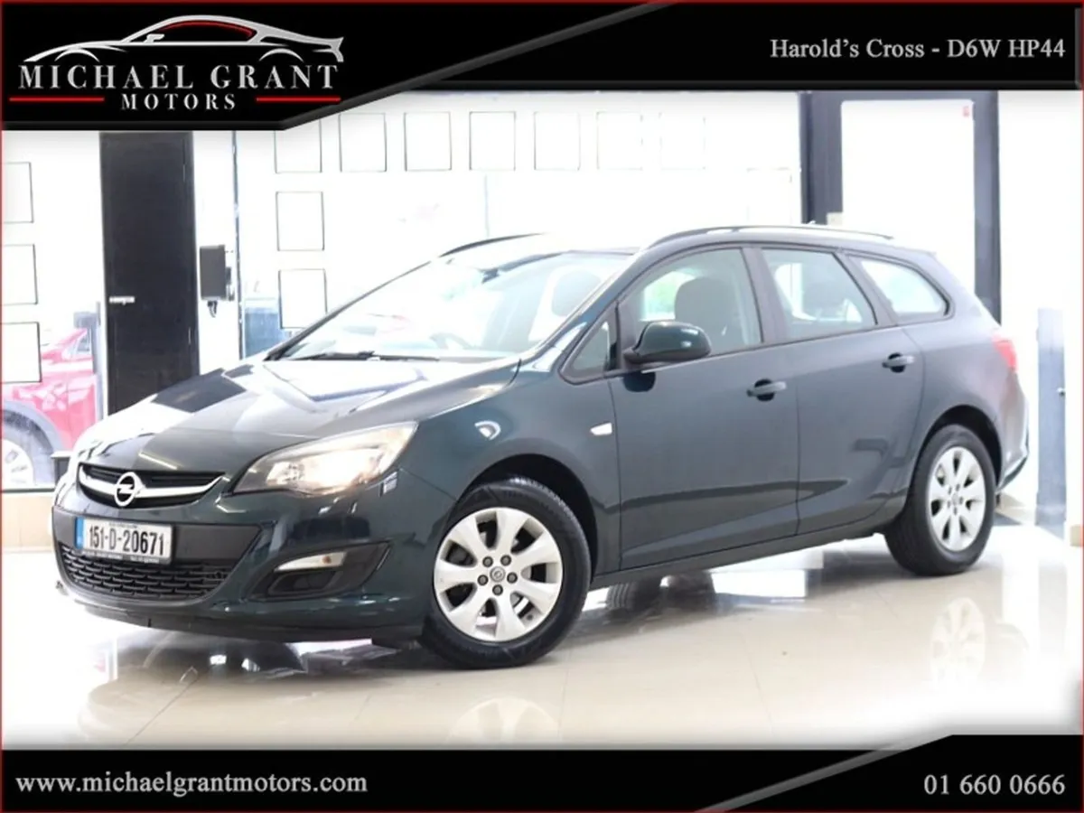 Opel Astra Estate 1.4 Petrol 100PS SC Only 75km / - Image 3