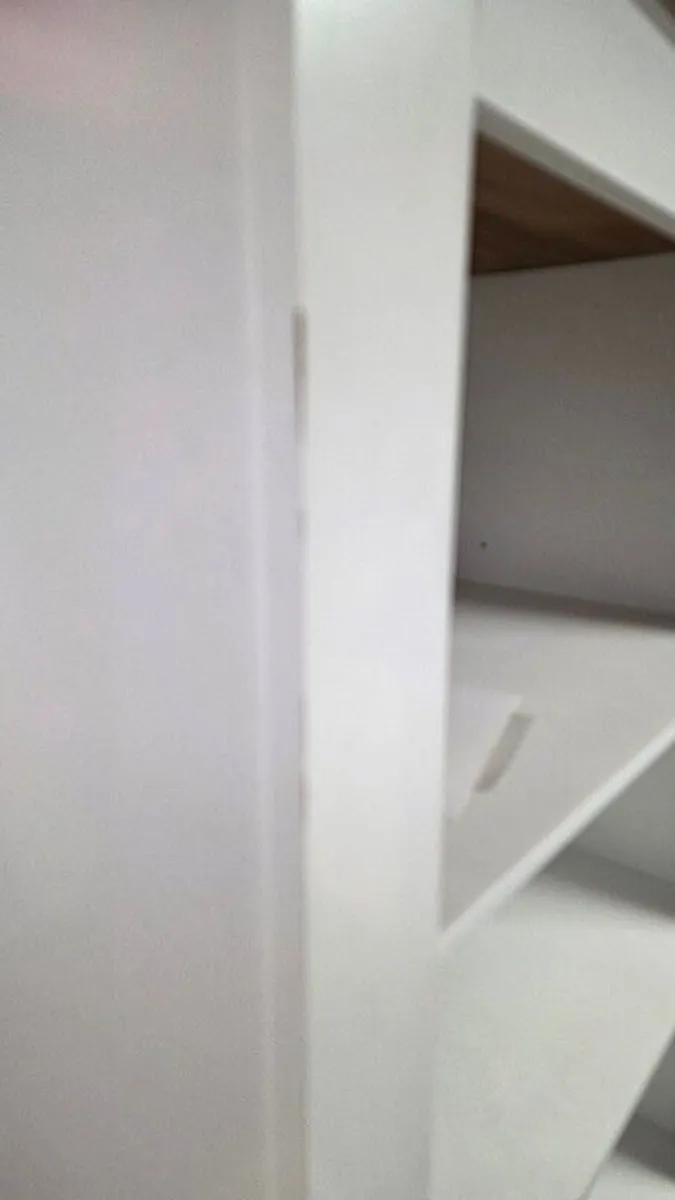 bookcase white 182cm high Dublin delivery available - Image 3
