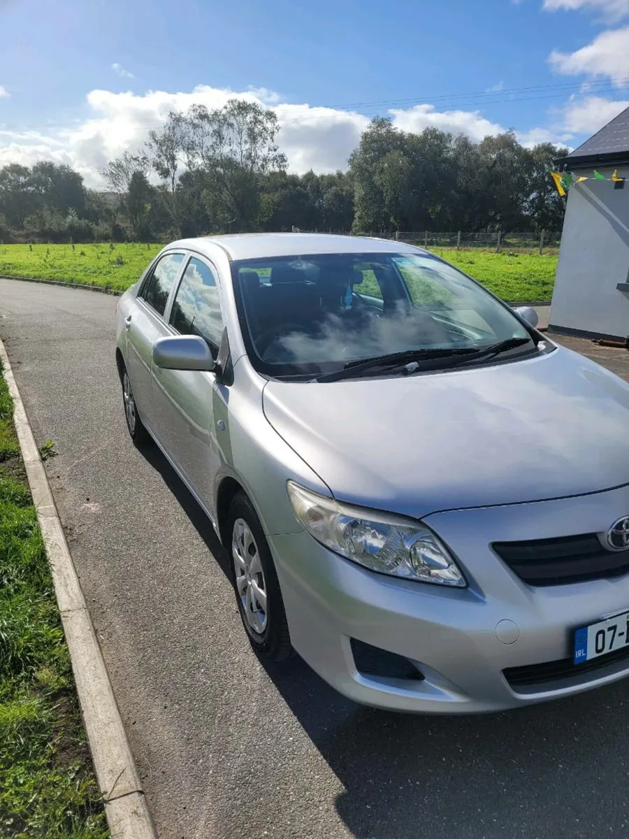 07 Toyota Corolla petrol. Tested till 19/08/26. Ta - Image 2