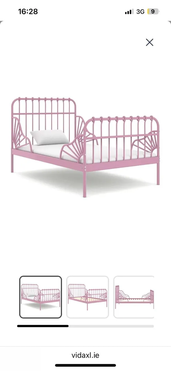 Extendable IKEA bed - Image 1