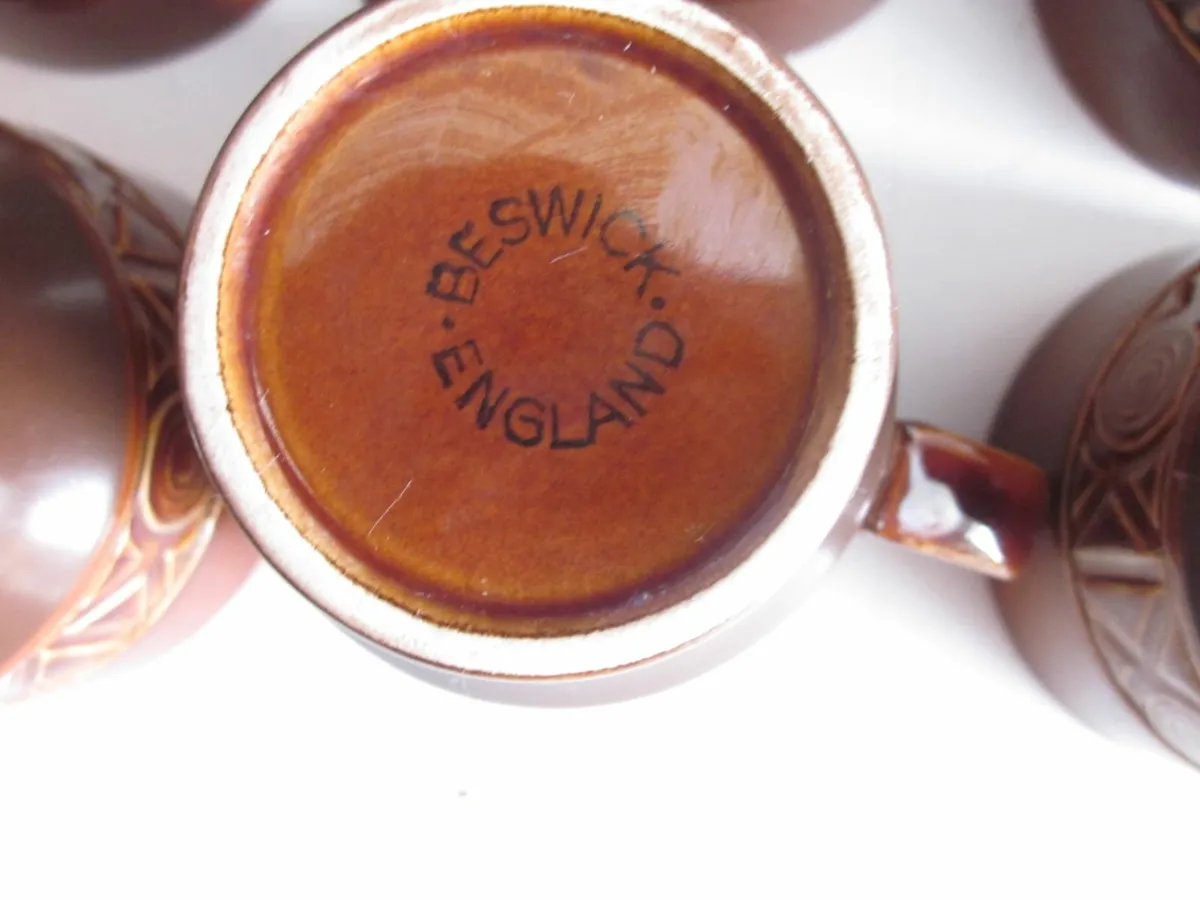 Beswick Zorba Tea/Coffee  Cups  1970's - Image 2