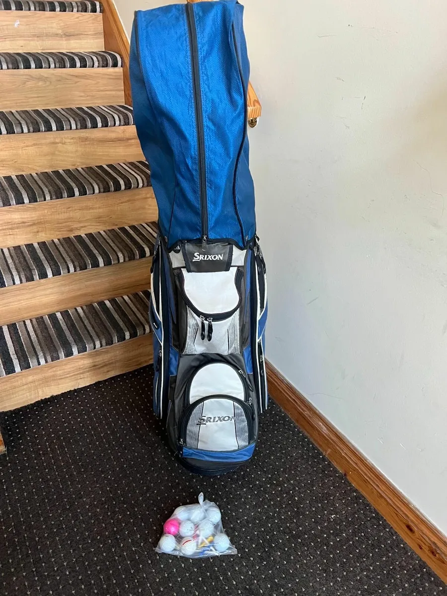 Full Kit Set Golf Clubs Irons Bag Balls GoldenBear - Image 1