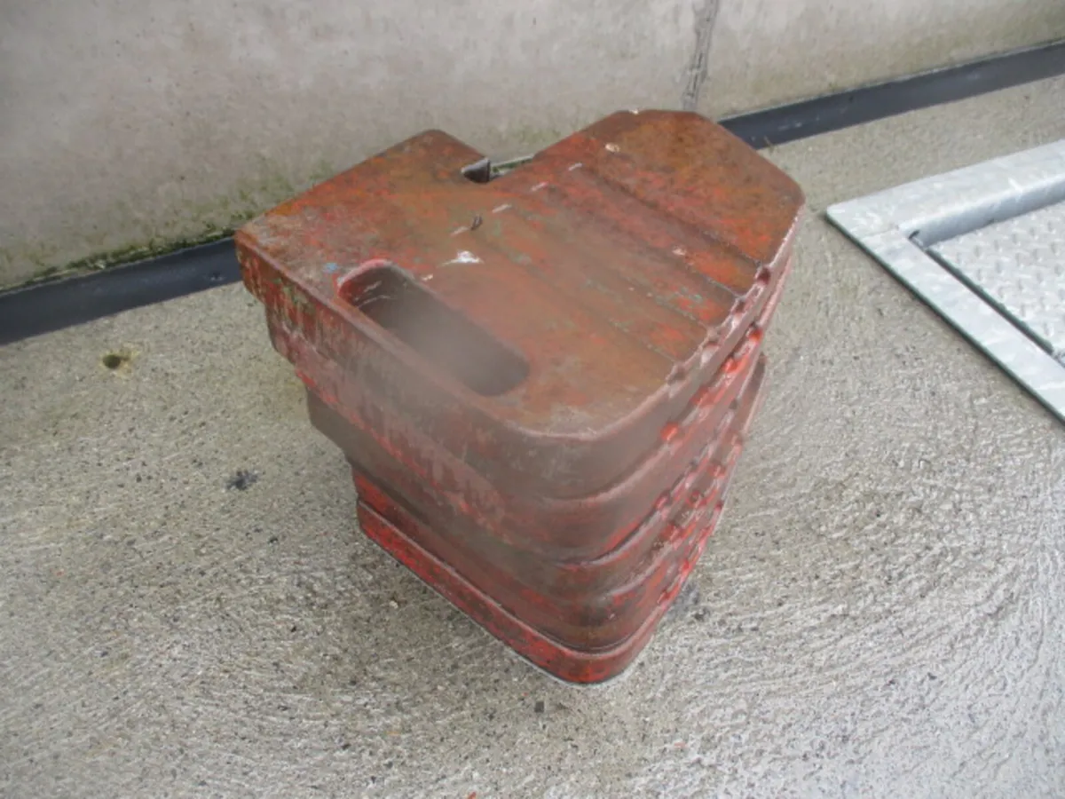 x7 Original Massey Ferguson Weights - Image 3