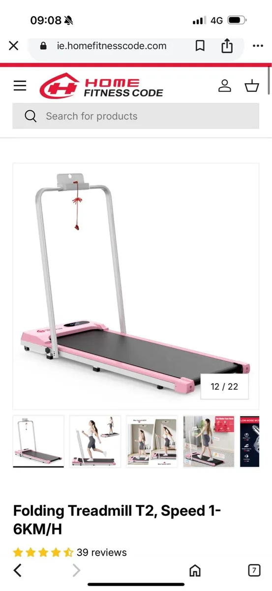 Foldable Treadmill (Brand New, Never Used) - Image 1