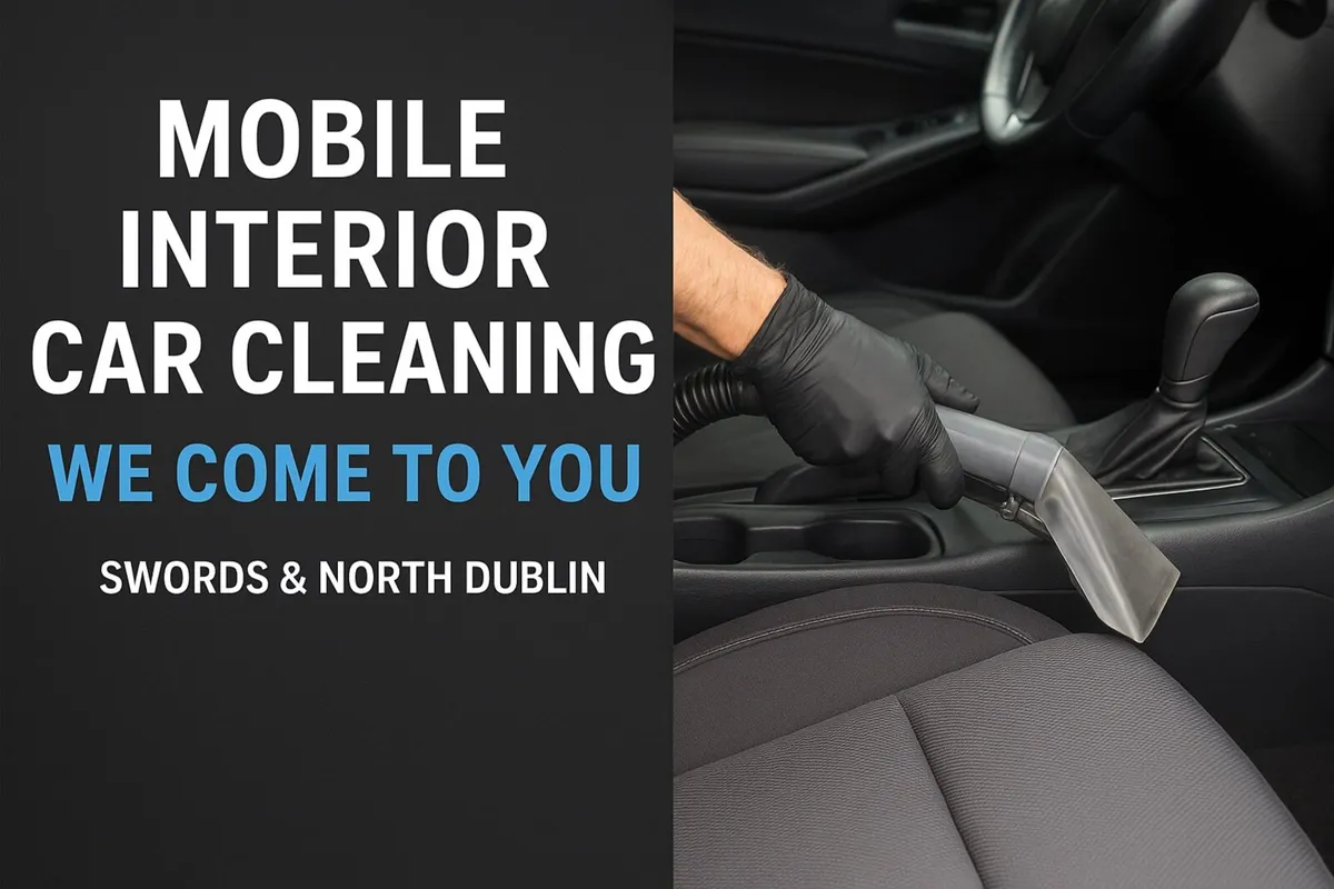 Mobile Interior Car Cleaning – We Come to Yo