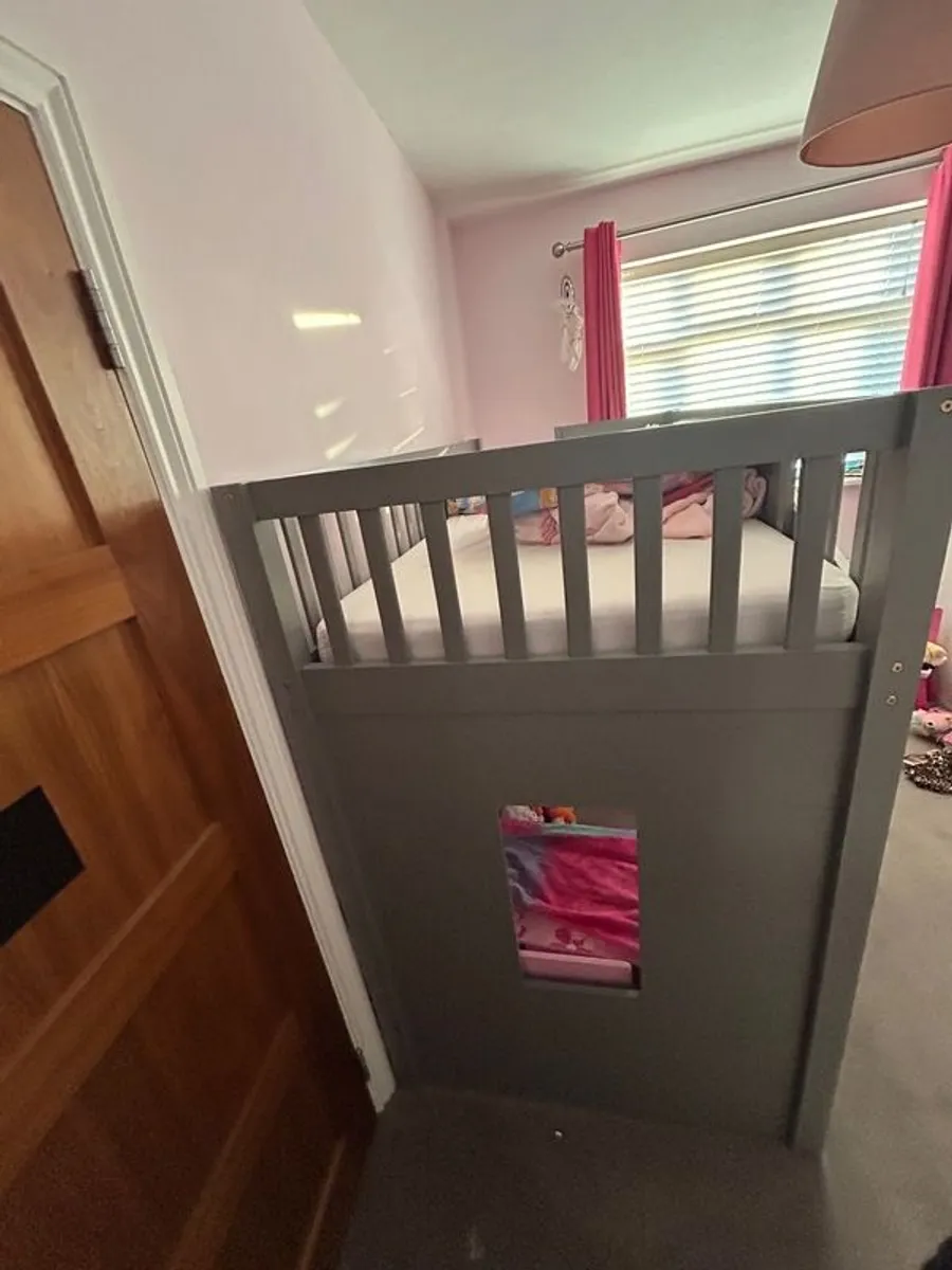 Kids single play house bunk bed - Image 3