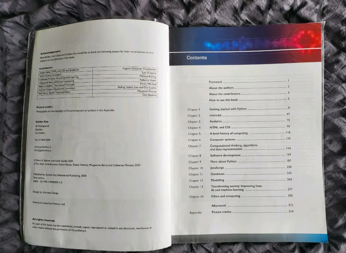Computer Science Leaving Cert book - Image 3