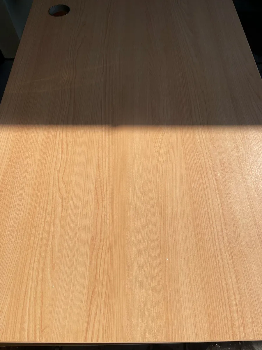 Large Solid Modern Office Or Study Desk - Table - Image 2