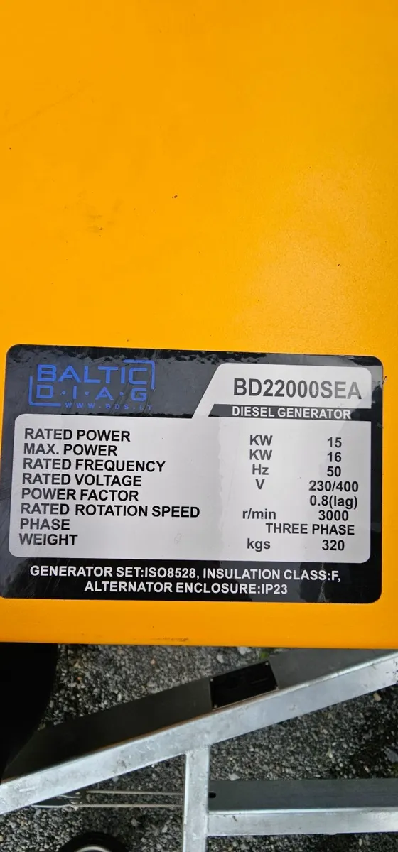 Diesel Generator 20kVa. BRAND NEW 📌 - Image 2