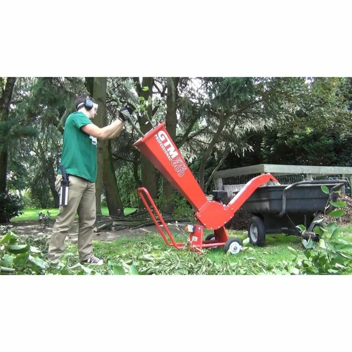 GTM PROFESSIONAL GTS600 V3 5cm Wood Chipper - Image 2