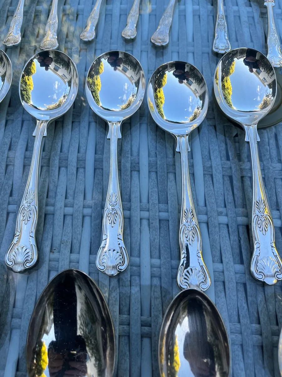 Silver plated .Cutlery - Image 2